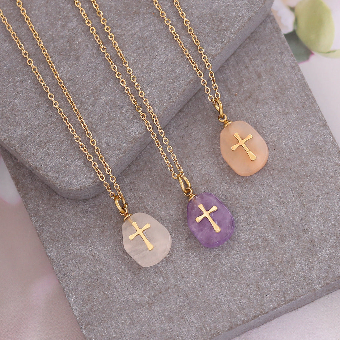 Avella Grace Cross Necklace