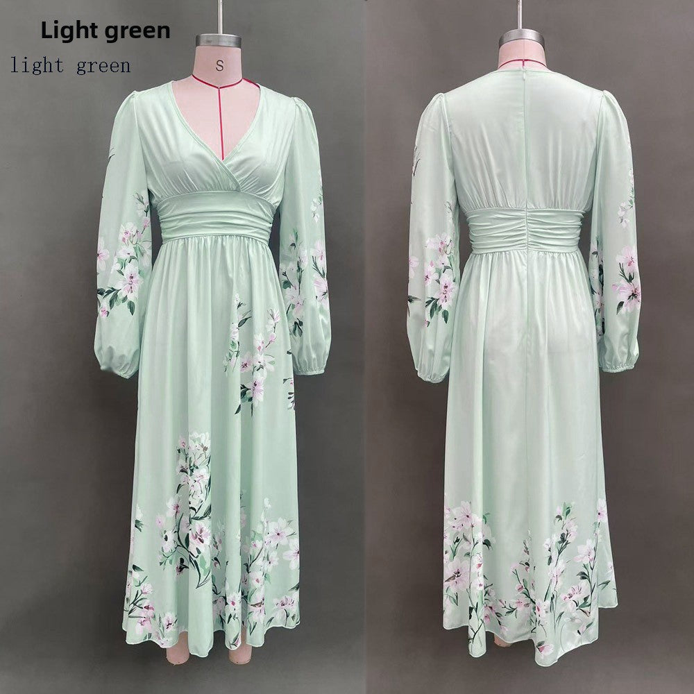 Florence | Floral Sleeve Maxi Dress