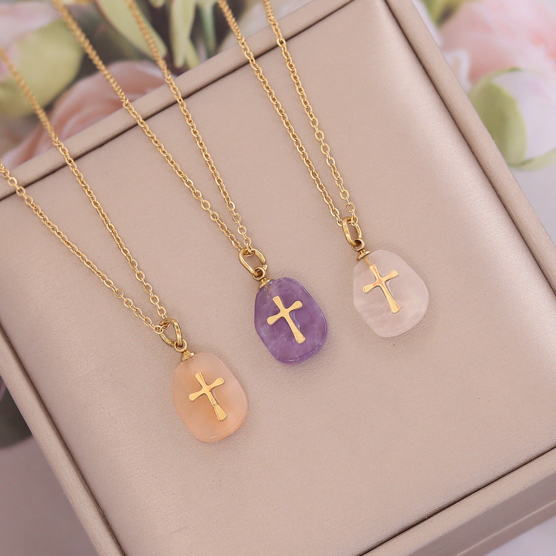 Avella Grace Cross Necklace