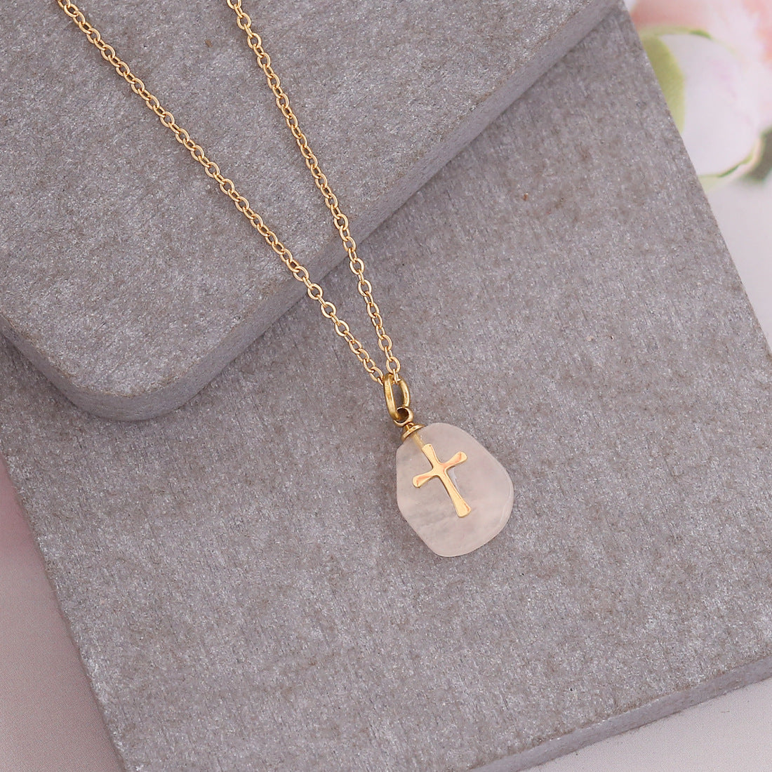 Avella Grace Cross Necklace