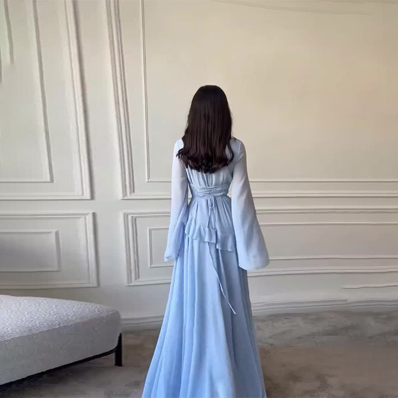 Aurelia | Long sleeve Maxi Dress