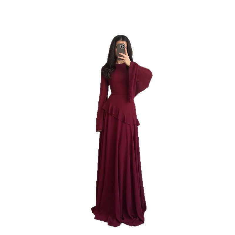 Aurelia | Long sleeve Maxi Dress